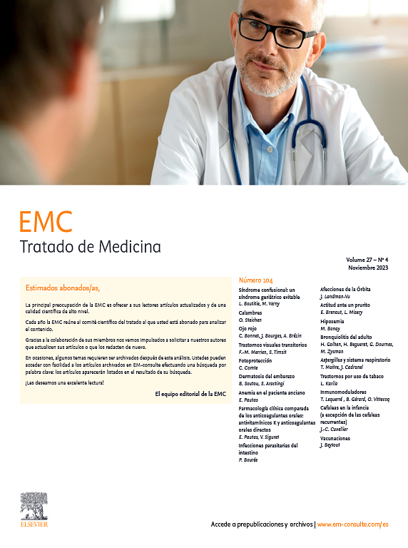 Go to journal home page - EMC - Tratado de Medicina
